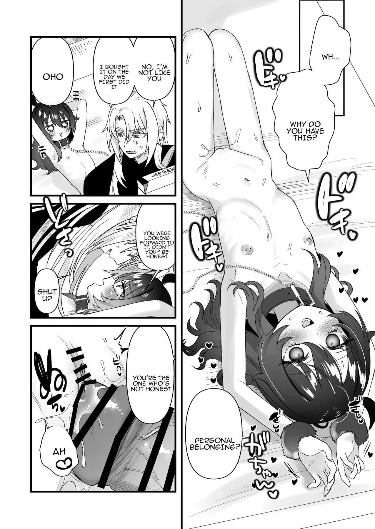 Hentai Manga Comic-The cheeky Ichiru is quite a masochist. Reconciliation and lovey-dovey SM sex feels good, doesn't it? ♡-Read-53